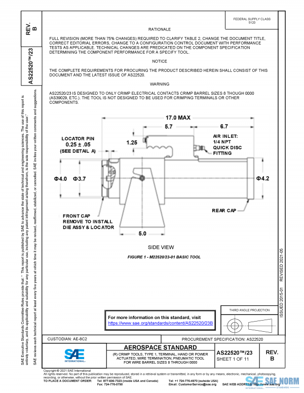 SAE AS 22520/23 Series PDF