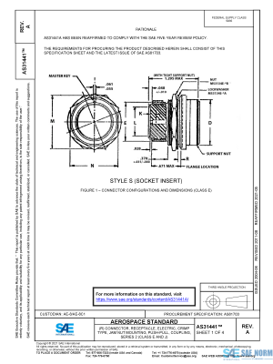 SAE AS 31441 Series PDF