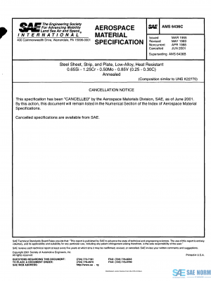 SAE AMS 6436 Series PDF