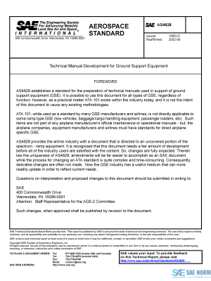 SAE AS 4828 Series PDF