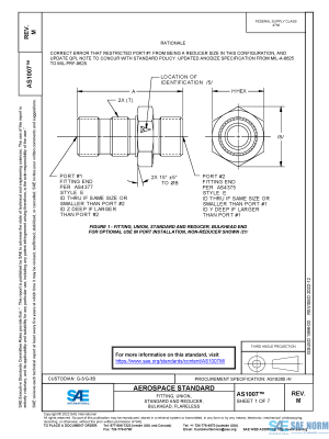 SAE AS 1007 Series PDF