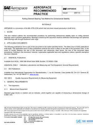 SAE ARP 5483/6 Series PDF