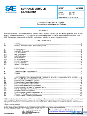 SAE J 2799 Series PDF