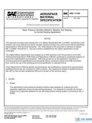 SAE AMST 21595 Series PDF