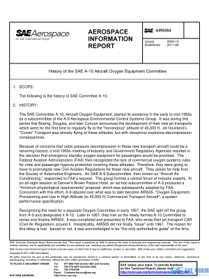 SAE AIR 5354 Series PDF