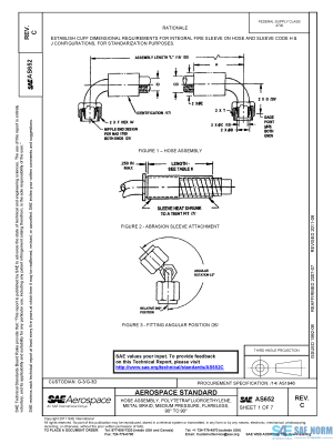 SAE AS 652 Series PDF
