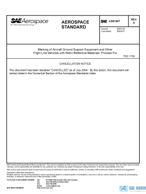 SAE AS 81807 Series PDF