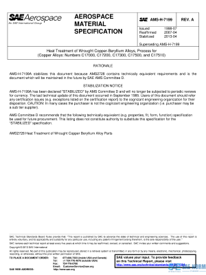 SAE AMSH 7199 Series PDF