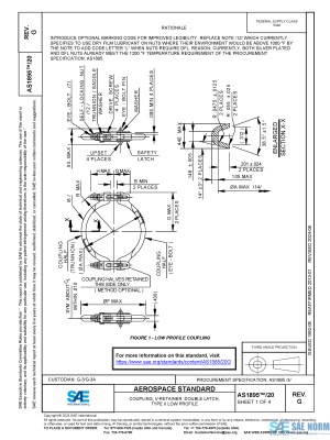 SAE AS 1895/20 Series PDF