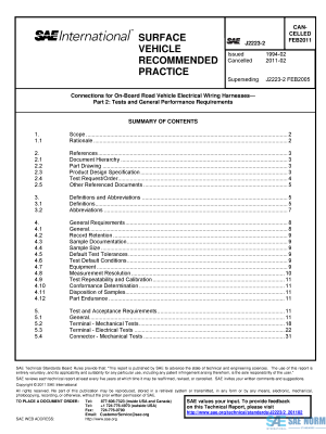 SAE J 2223/2 Series PDF