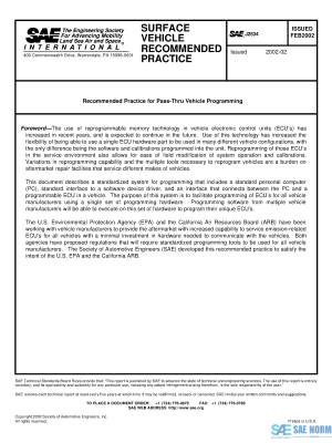 SAE J 2534 Series PDF