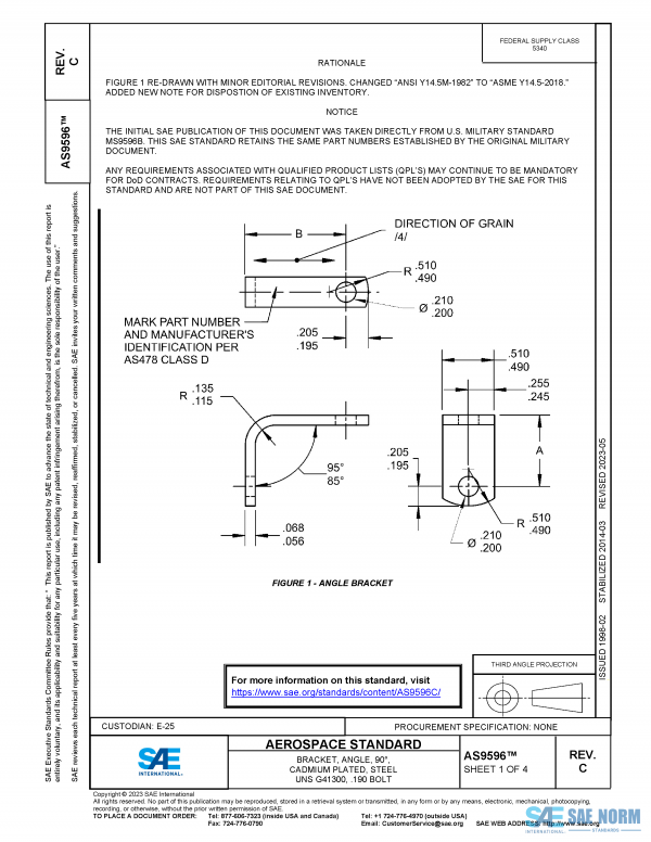SAE AS 9596 Series PDF