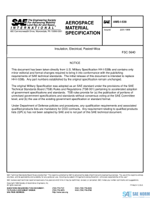 SAE AMSI 538 Series PDF