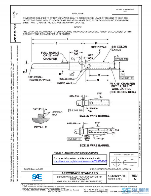 SAE AS 39029/18 Series PDF