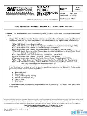 SAE J 126 Series PDF