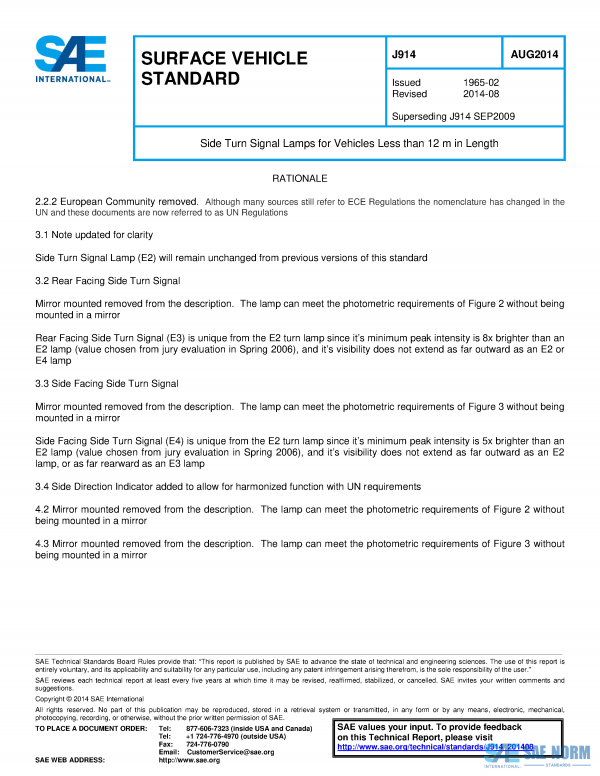 SAE J 914 Series PDF