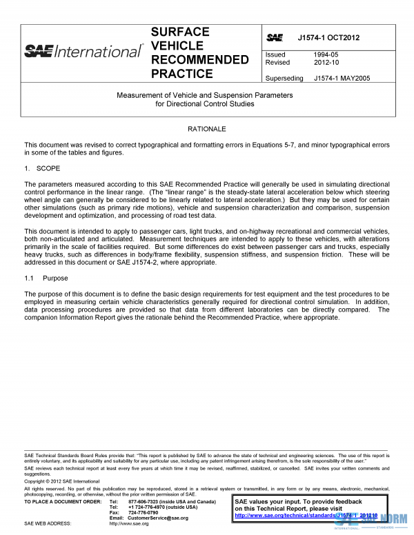 SAE J 1574/1 Series PDF