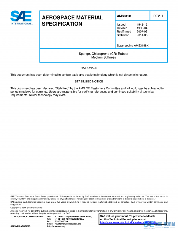 SAE AMS 3198 Series PDF