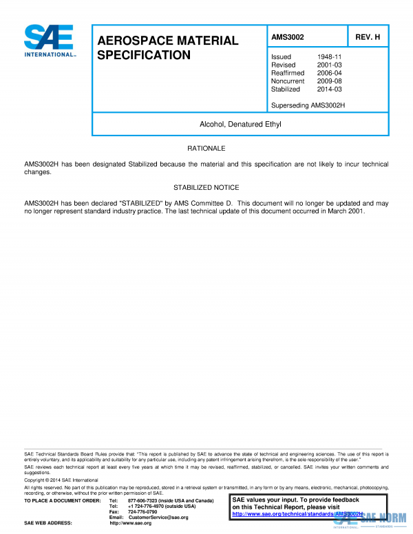 SAE AMS 3002 Series PDF