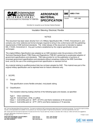 SAE AMSI 7444 Series PDF