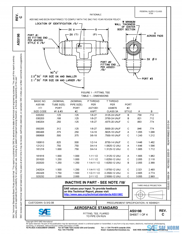 SAE AS 5198 Series PDF