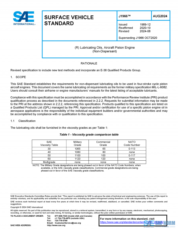 SAE J 1966 Series PDF