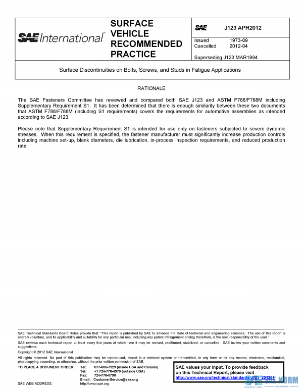 SAE J 123 Series PDF