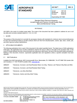 SAE AS 1182 Series PDF