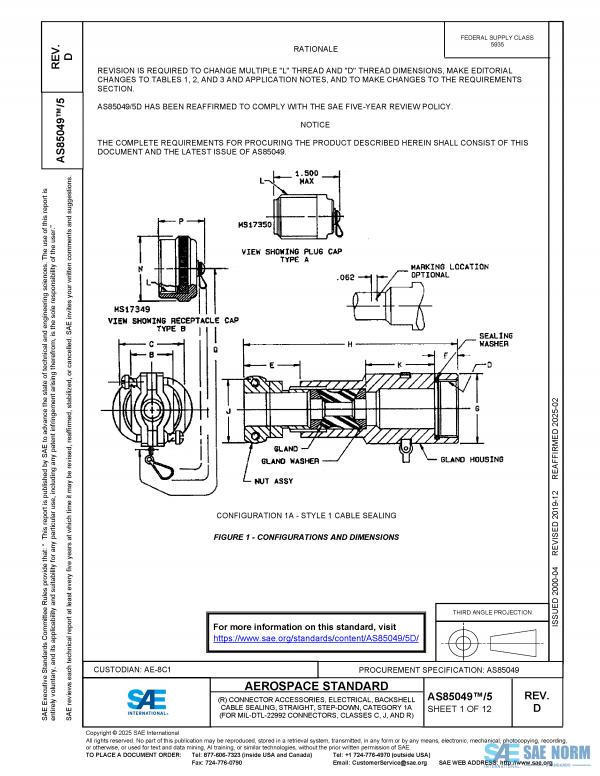 SAE AS 85049/5 Series PDF