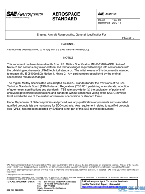 SAE AS 25109 Series PDF