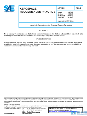 SAE ARP 1894 Series PDF