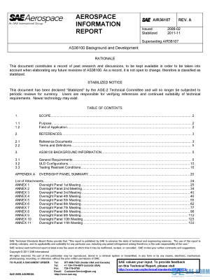 SAE AIR 36107 Series PDF