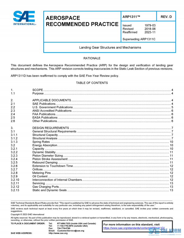 SAE ARP 1311 Series PDF