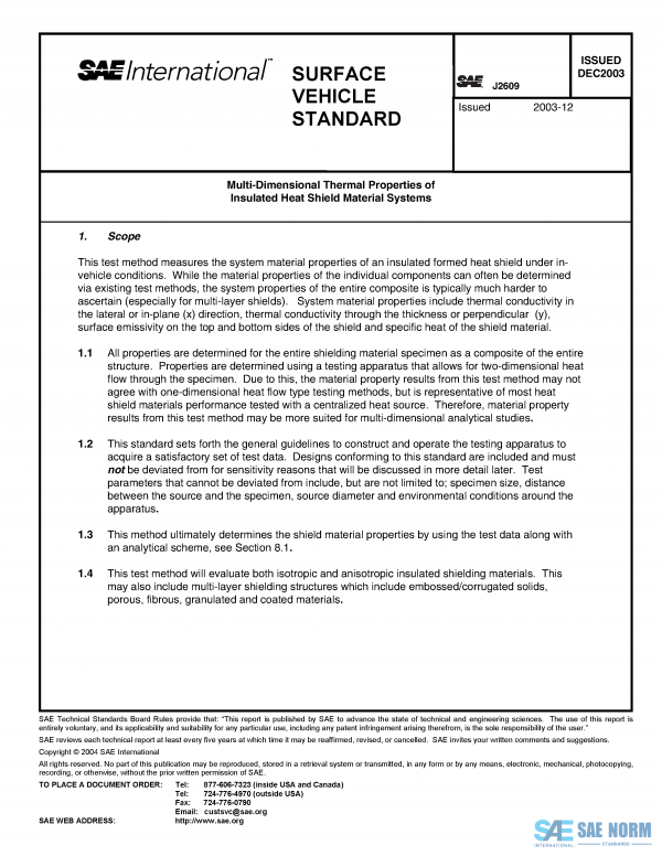 SAE J 2609 Series PDF