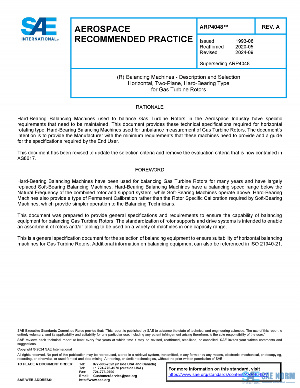 SAE ARP 4048 Series PDF
