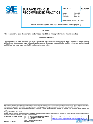 SAE J 551/15 Series PDF