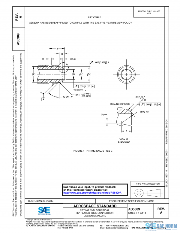 SAE AS 5309 Series PDF