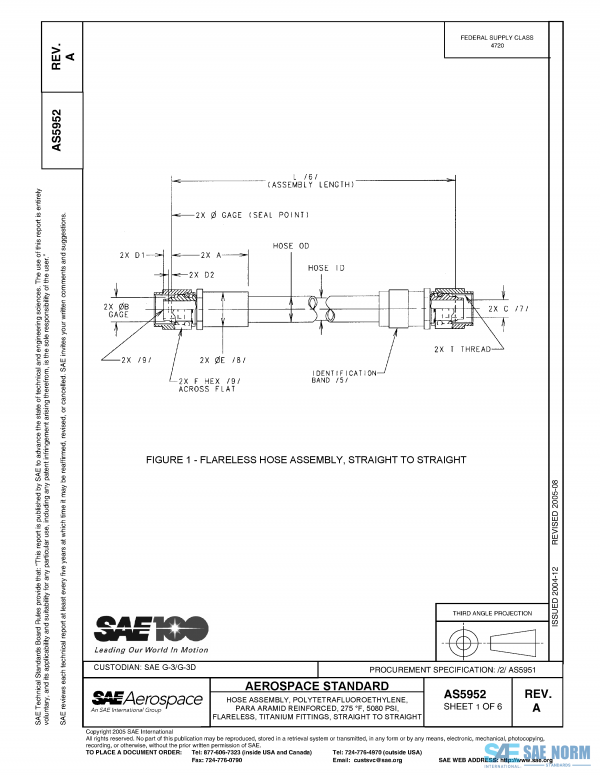 SAE AS 5952 Series PDF