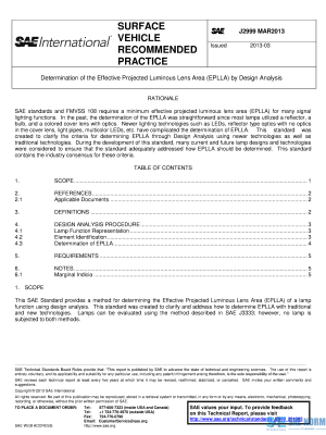 SAE J 2999 Series PDF