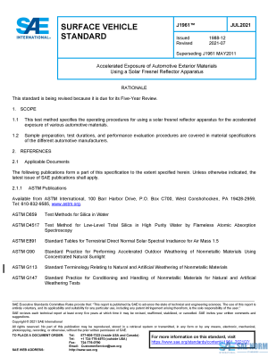 SAE J 1961 Series PDF