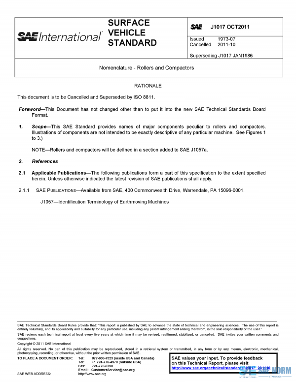 SAE J 1017 Series PDF
