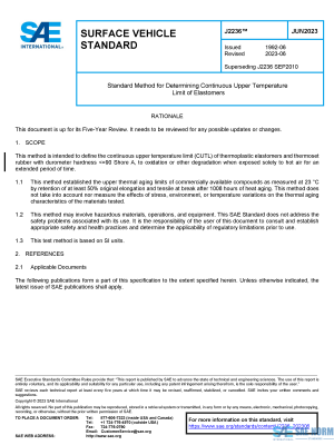 SAE J 2236 Series PDF