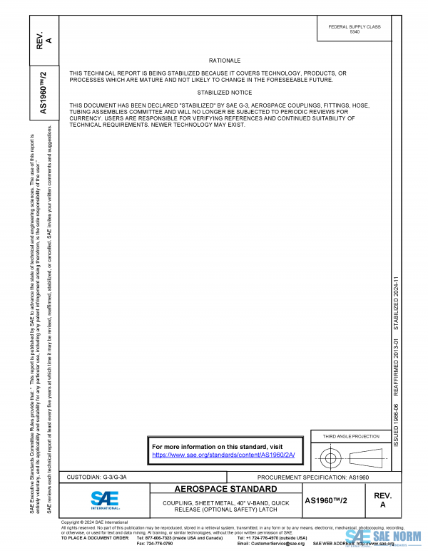 SAE AS 1960/2 Series PDF
