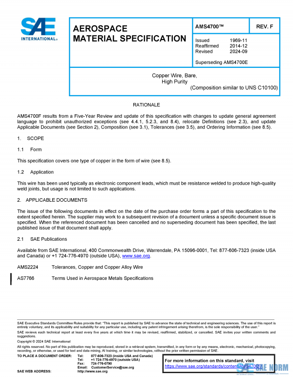 SAE AMS 4700 Series PDF