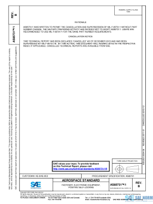 SAE AS 85731/1 Series PDF
