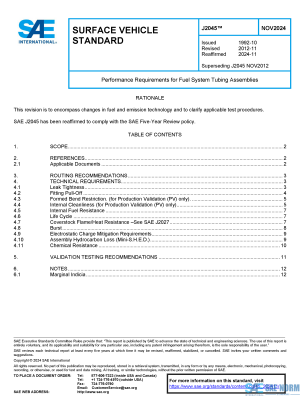 SAE J 2045 Series PDF