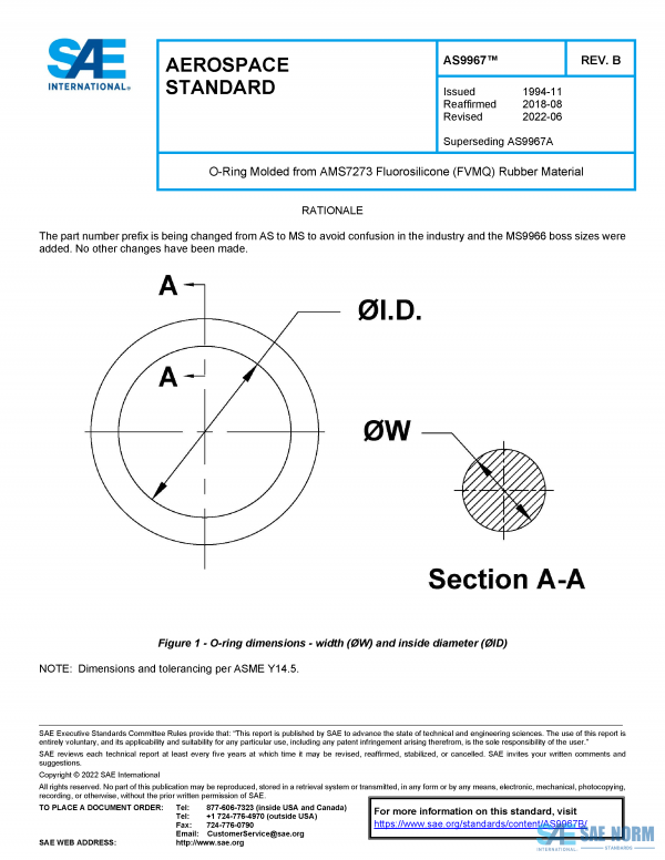 SAE AS 9967 Series PDF