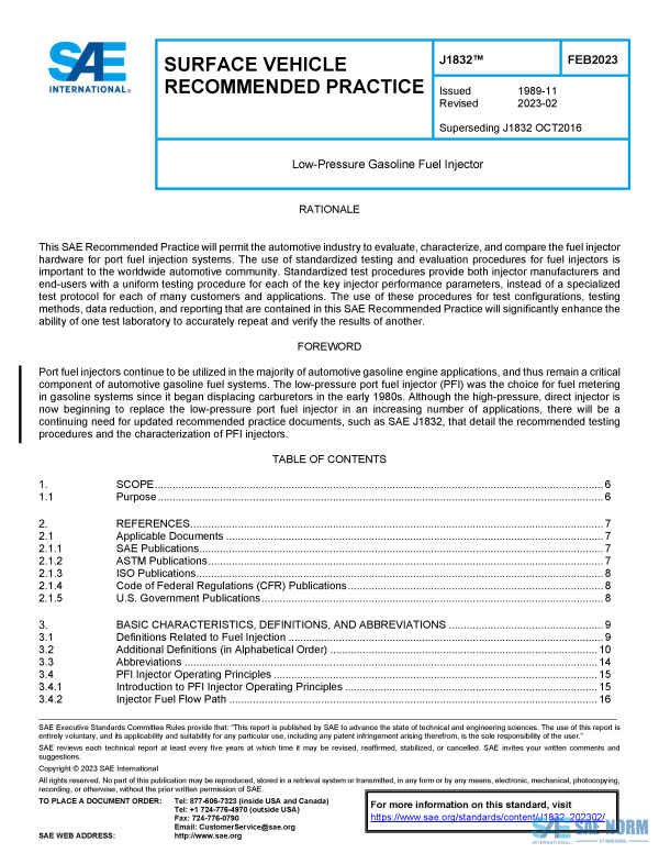 SAE J 1832 Series PDF