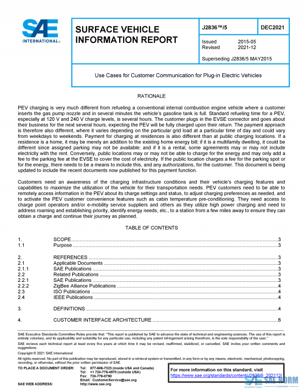 SAE J 2836/5 Series PDF