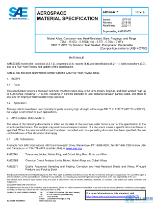 SAE AMS 5747 Series PDF